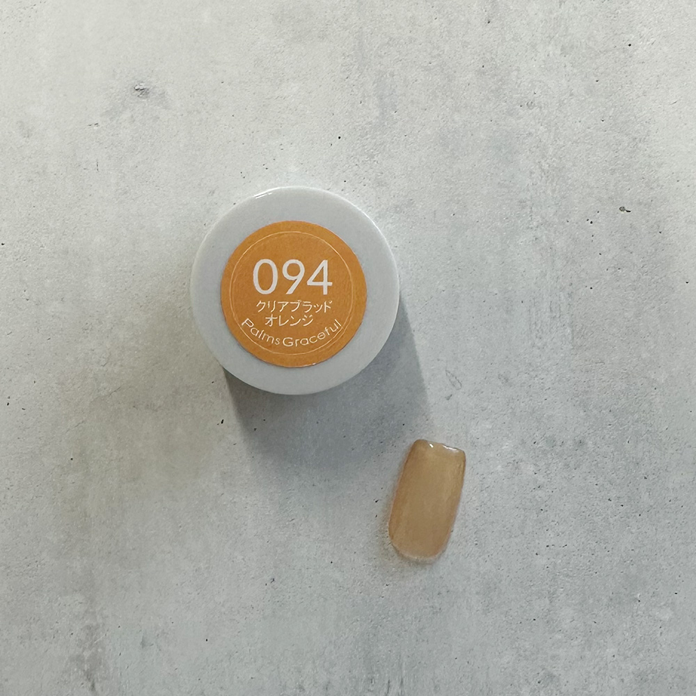 Palms Graceful カラージェル 3g 094 クリアブラッドオレンジ