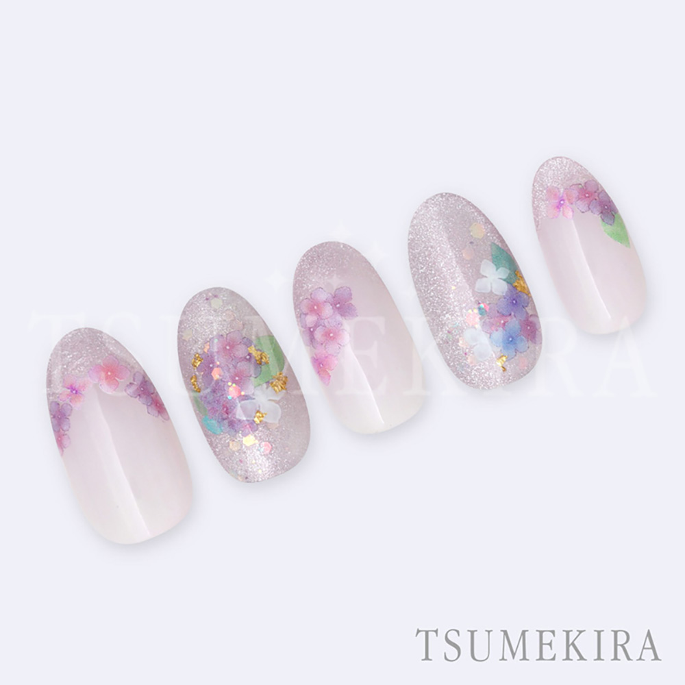 ツメキラ 紫陽花パステル NN-AJI-005