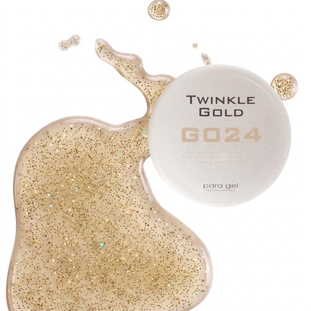para gel ナチュラルライン カラージェル 3g G024 トゥインクルゴールド