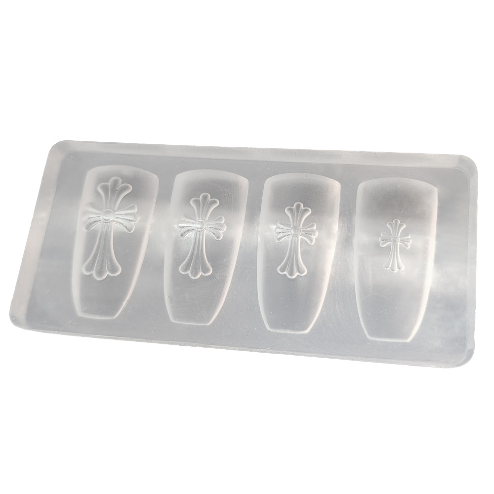 スマイル シリコン モールド クロス【お1人様 5個まで】