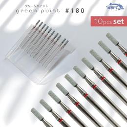 WSPT JAPAN グリーンポイント 小 10本セット #180