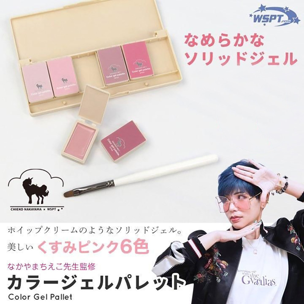 WSPT JAPAN なかやまちえこ先生監修 ソリッドジェル 6色セット