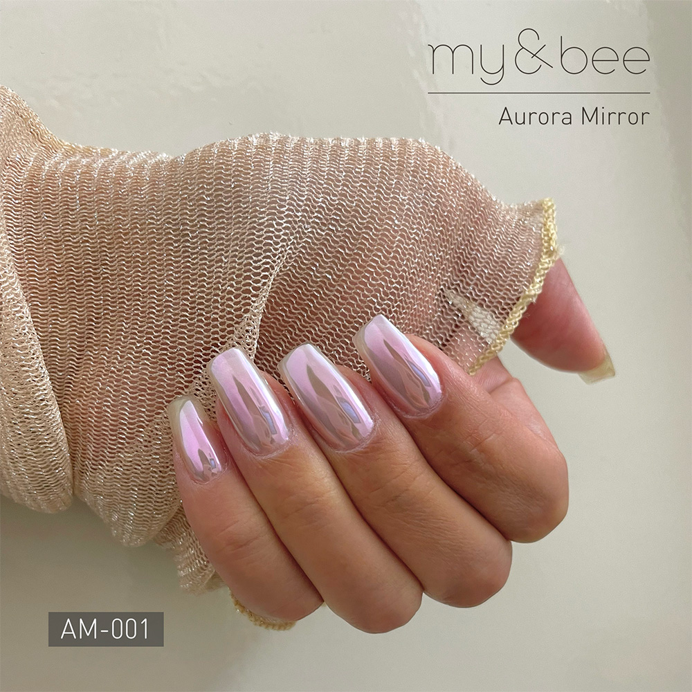 my&bee マイビー オーロラミラー 0.4g 001 AM-001