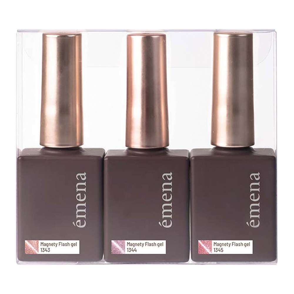 エメナ マグネティフラッシュジェル 8g 3色セット 1343-1345 EMENA-MF3N