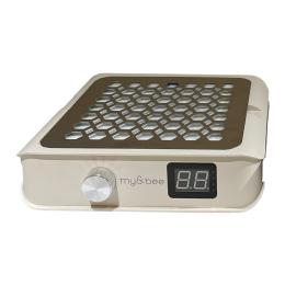 my&bee マイビー パワーダストコレクター マットアイボリー EMD-PB5-I