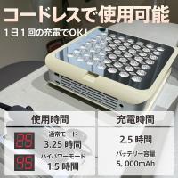 my&bee マイビー パワーダストコレクター マットアイボリー EMD-PB5-I