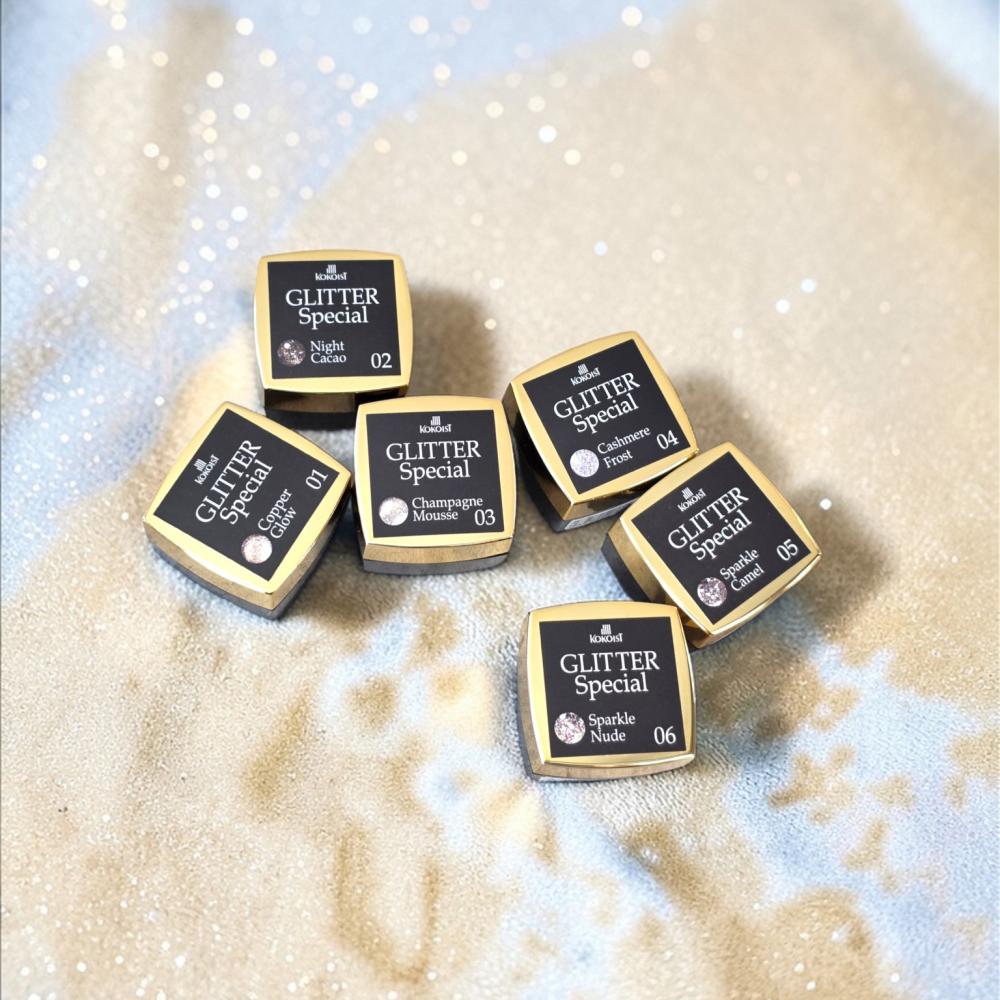 ココイスト カラージェル グリッタースペシャル 4g GS-03 シャンパンムース