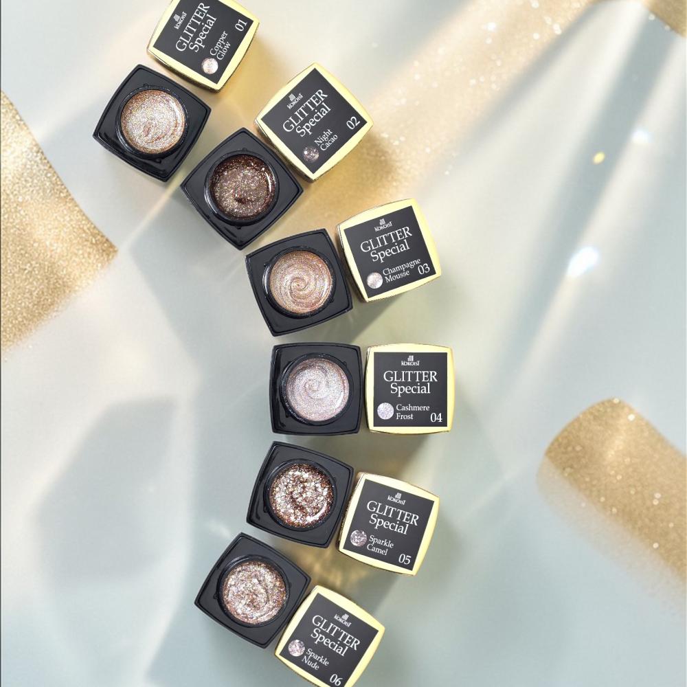 ココイスト カラージェル グリッタースペシャル 4g GS-04 カシミアフロスト