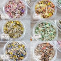 SMint エスミント フラワー フレーク2 約0.85g サンセット