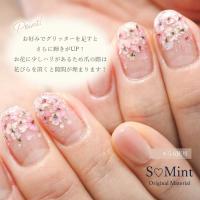 SMint エスミント レースフラワー グリッターシリーズ 約0.2g 6.ラベンダー