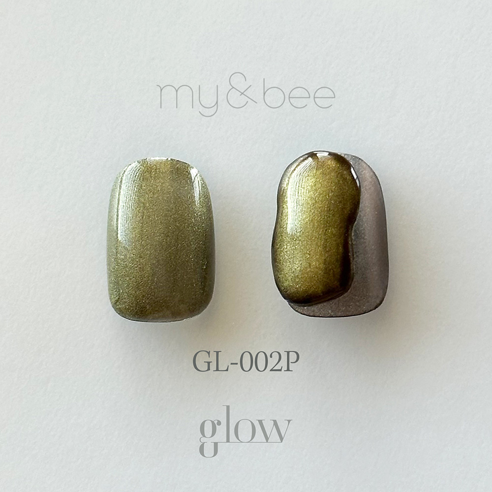 ●my&bee マイビー カラージェル 2.5g ラストブラス GL-002P