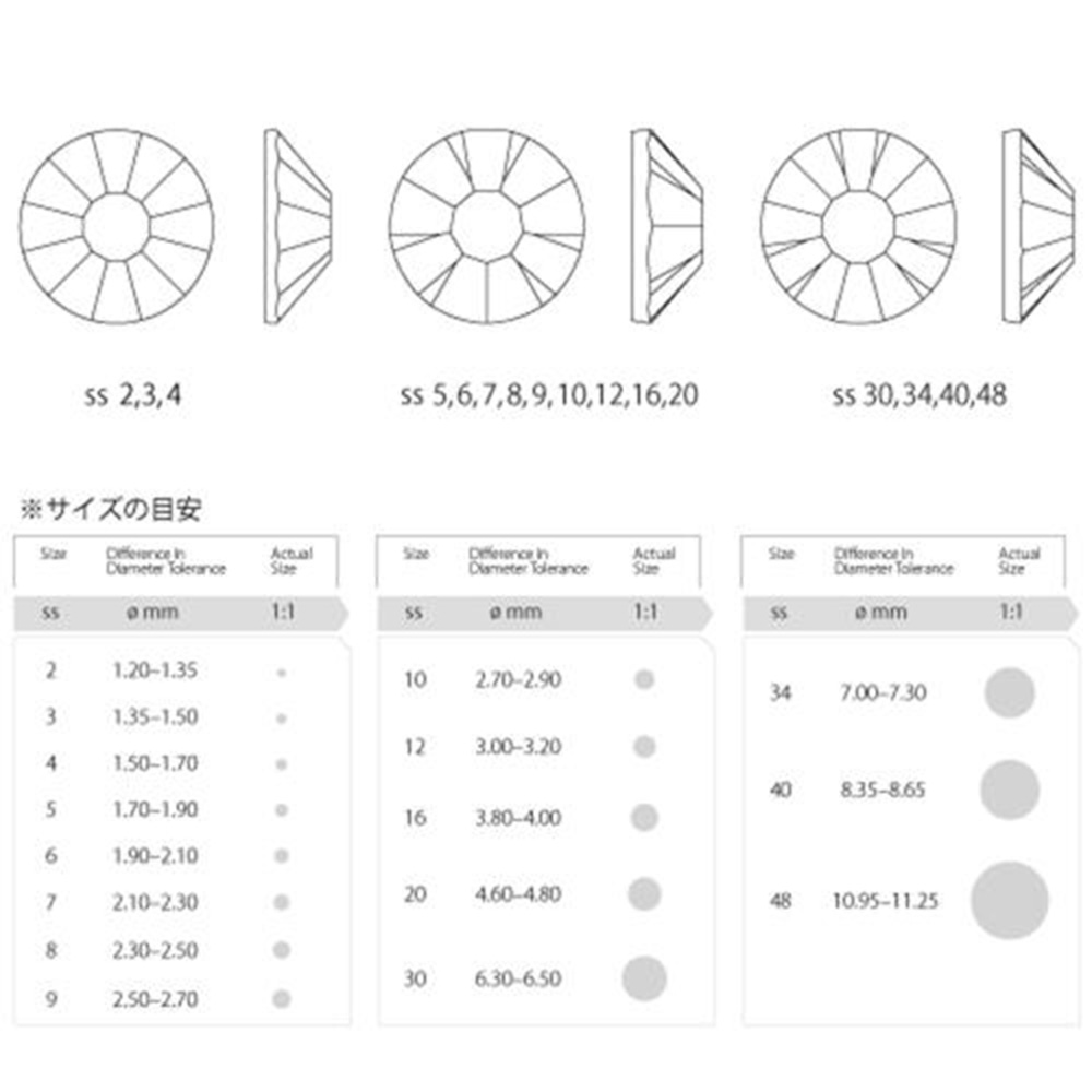 プレシオサ フラットバック SS6 ローズピーチ 72P