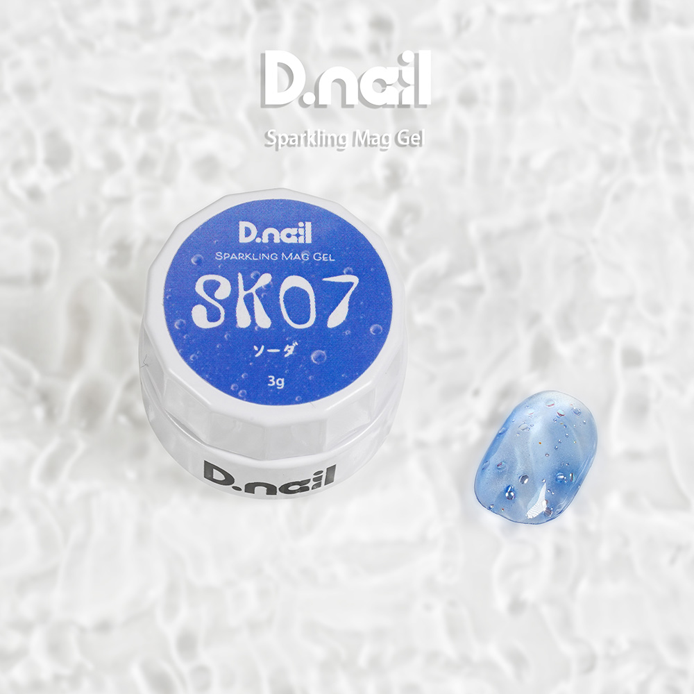 D.nail カラージェル スパークリングマグジェル 3g SK07 ソーダ #38099