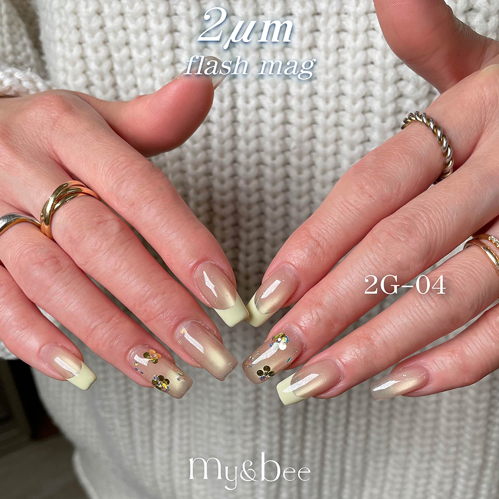 my&bee マイビー 2μmゴールドフラッシュマグ 8ml 04 2G-04
