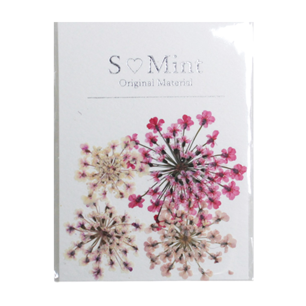 SMint エスミント レースフラワー トライシリーズ 4枚 5.ピンク