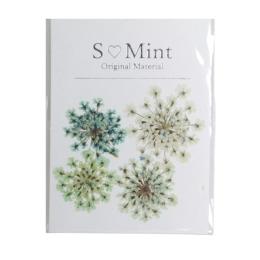 SMint エスミント レースフラワー トライシリーズ 4枚 9.グリーン