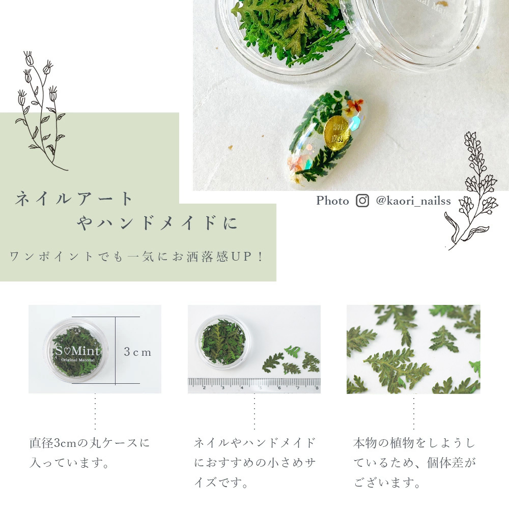SMint エスミント リーフ 約0.15g LE-8