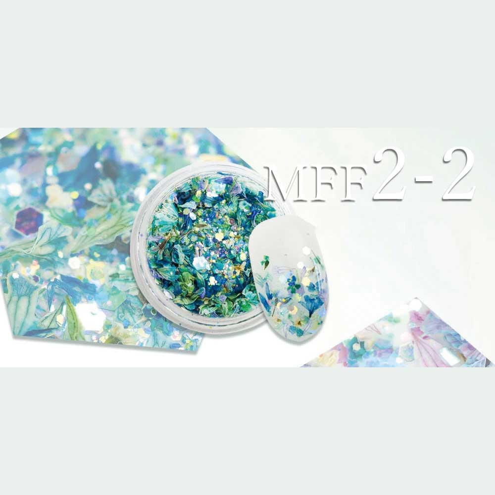 SMint エスミント ミックス フラワー フラット シリーズ2 約0.5g MFF2-2
