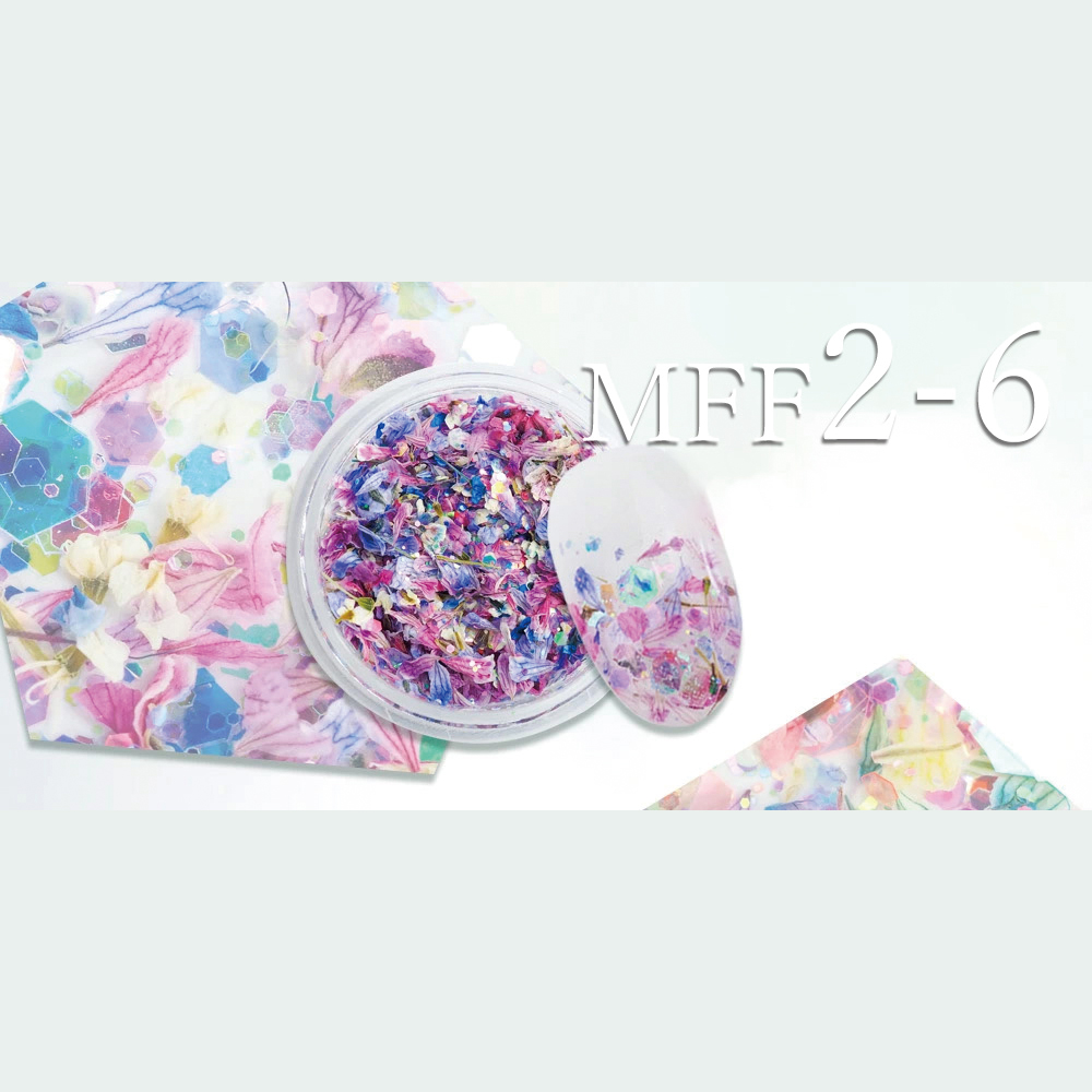 SMint エスミント ミックス フラワー フラット シリーズ2 約0.5g MFF2-6