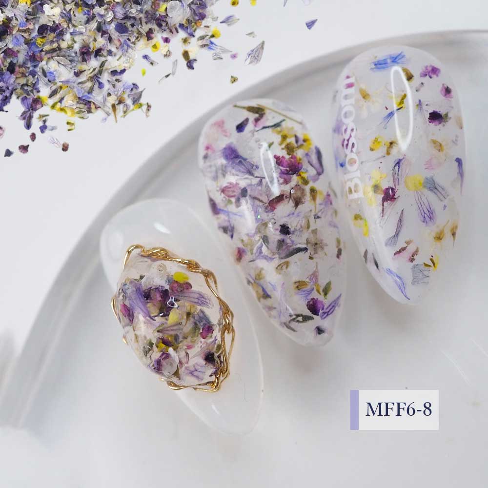 SMint エスミント ミックス フラワー フラット シリーズ6 約0.25g MFF6-8