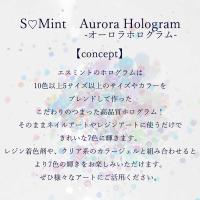 SMint エスミント オーロラ ホログラム 約1g ミントシャワー