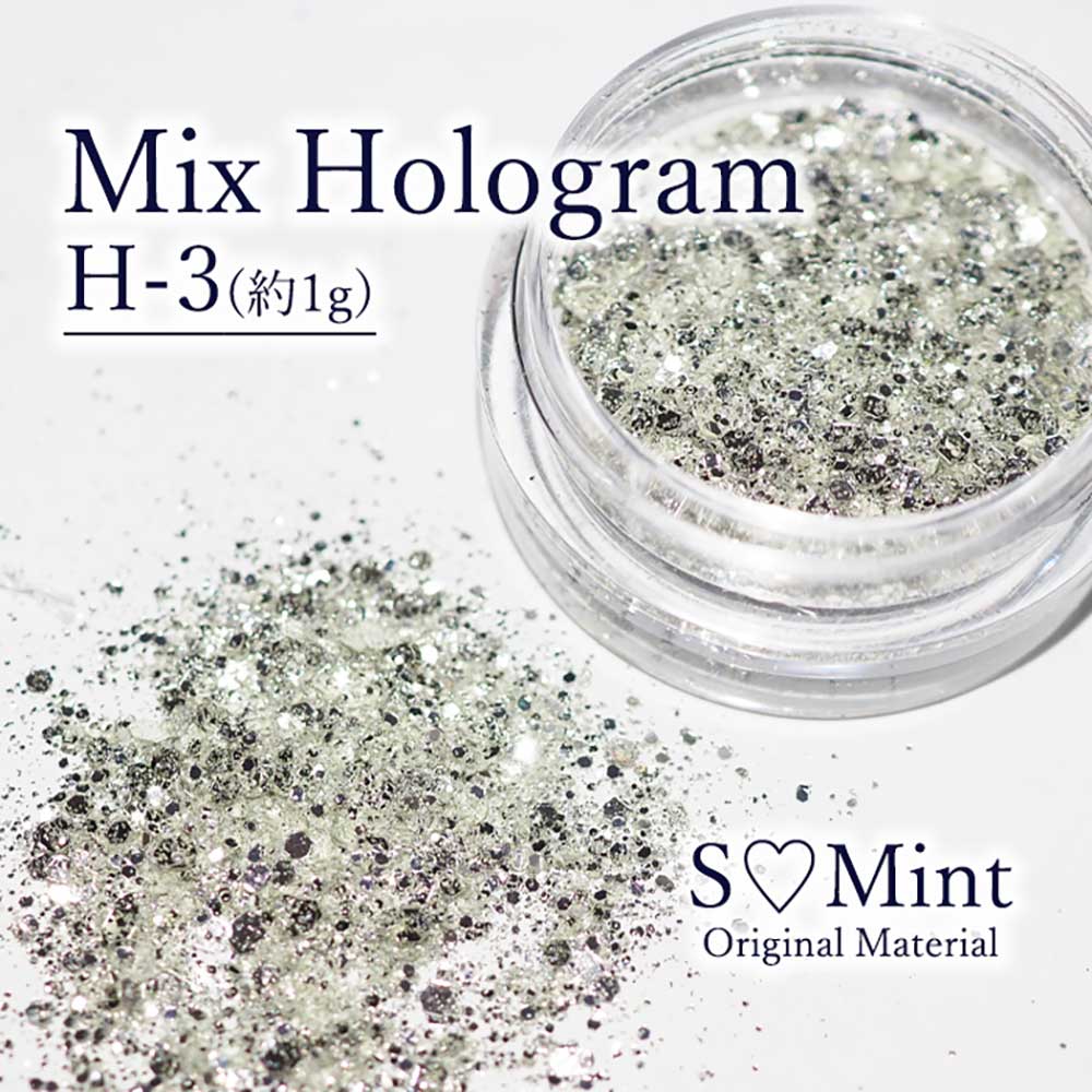 SMint エスミント ミックス ホログラム 約1g H シリーズ H-3