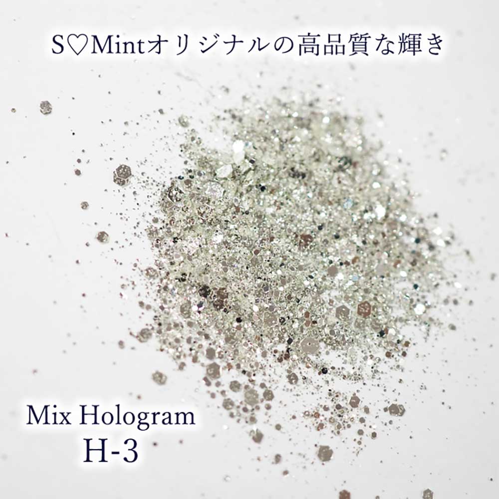 SMint エスミント ミックス ホログラム 約1g H シリーズ H-3