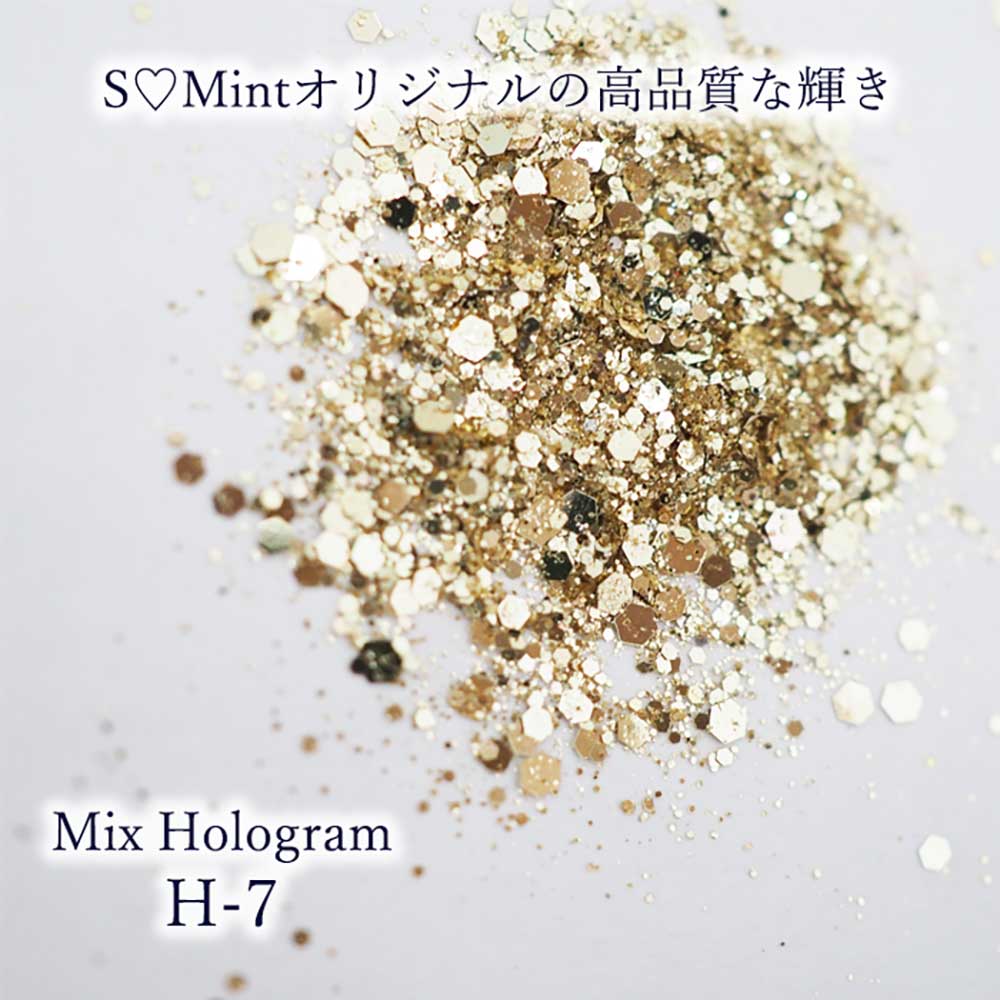 SMint エスミント ミックス ホログラム 約1g H シリーズ H-7