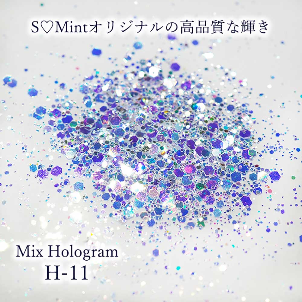 SMint エスミント ミックス ホログラム 約1g H シリーズ H-11