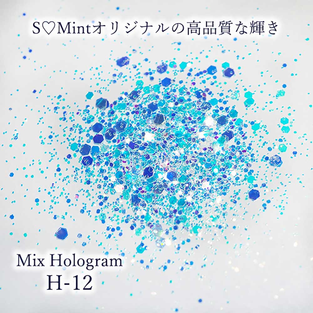 SMint エスミント ミックス ホログラム 約1g H シリーズ H-12