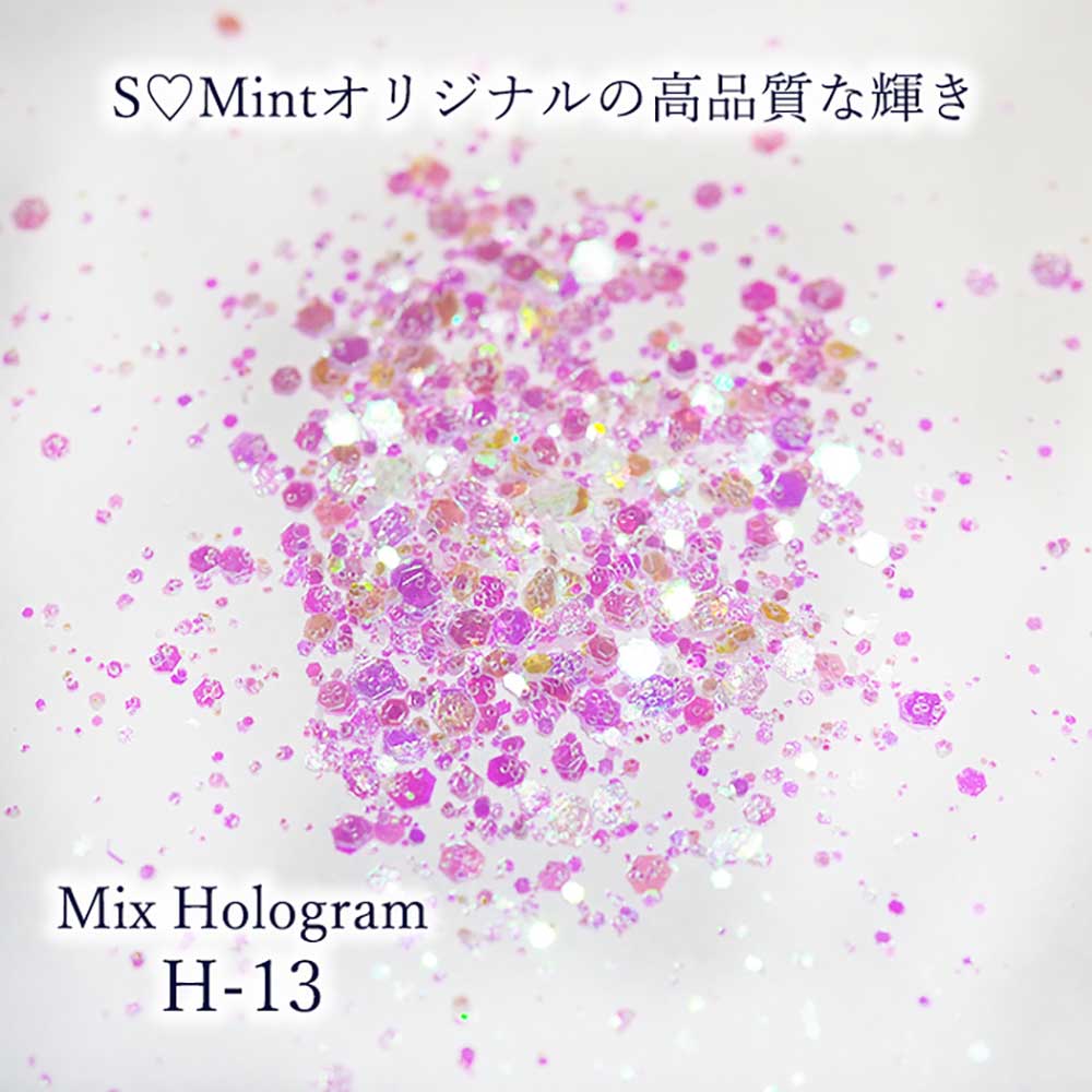 SMint エスミント ミックス ホログラム 約1g H シリーズ H-13