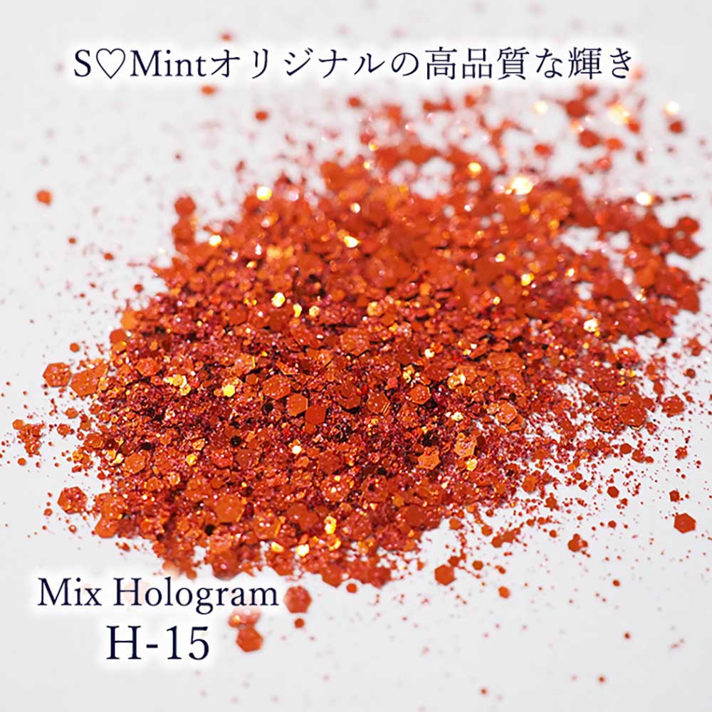 SMint エスミント ミックス ホログラム 約1g H シリーズ H-15