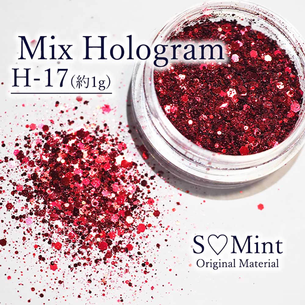 SMint エスミント ミックス ホログラム 約1g H シリーズ H-17
