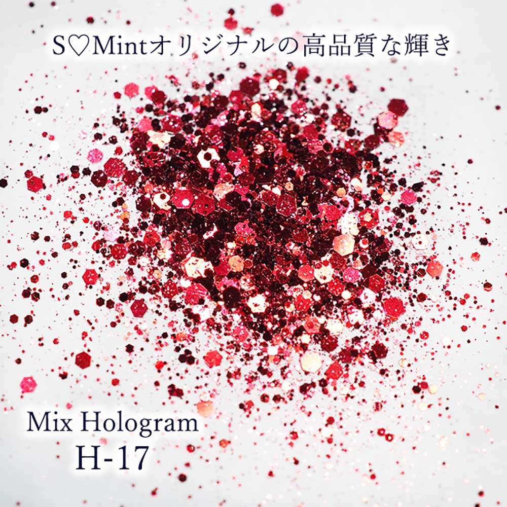 SMint エスミント ミックス ホログラム 約1g H シリーズ H-17
