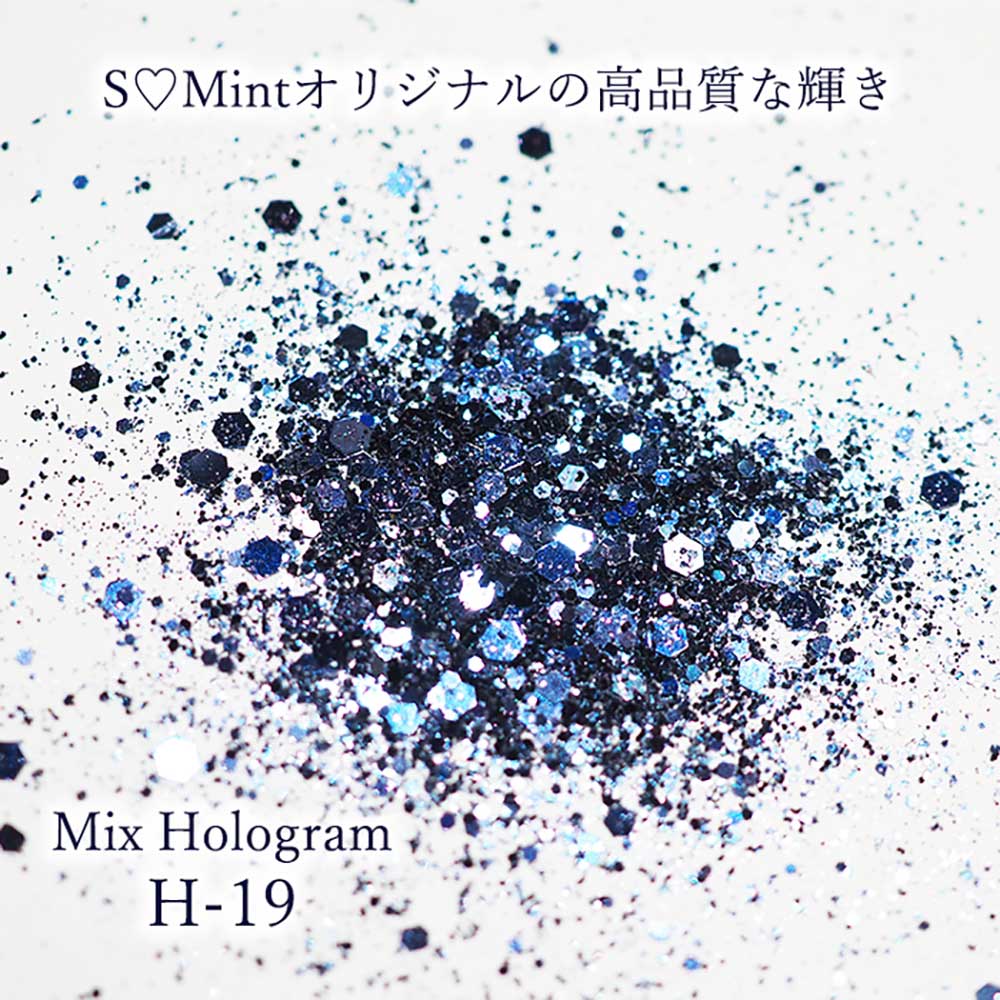 SMint エスミント ミックス ホログラム 約1g H シリーズ H-19
