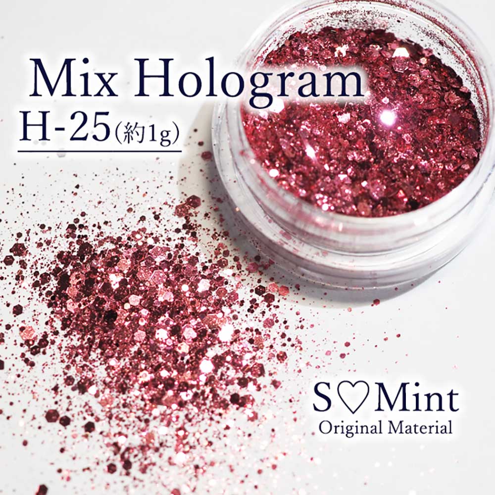 SMint エスミント ミックス ホログラム 約1g H シリーズ H-25