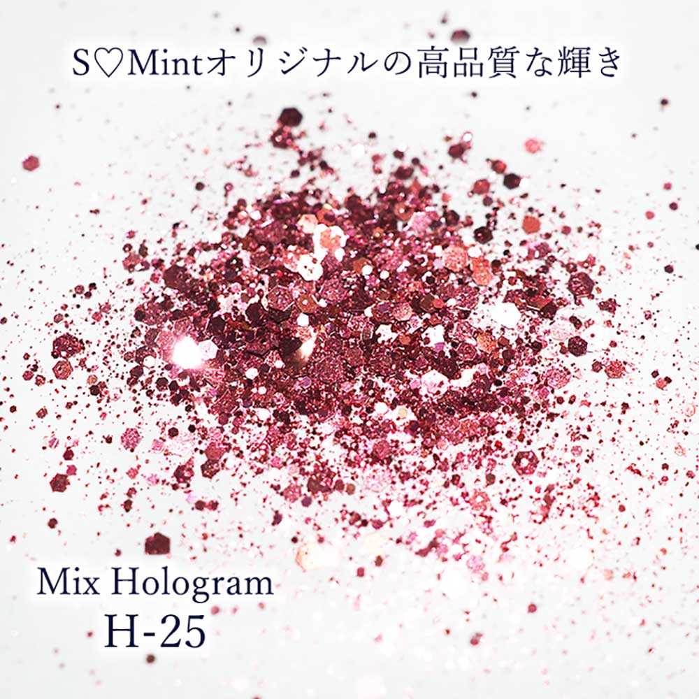 SMint エスミント ミックス ホログラム 約1g H シリーズ H-25