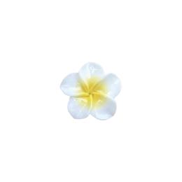 マティエール プルメリア 25×25mm ホワイト 2P 4590