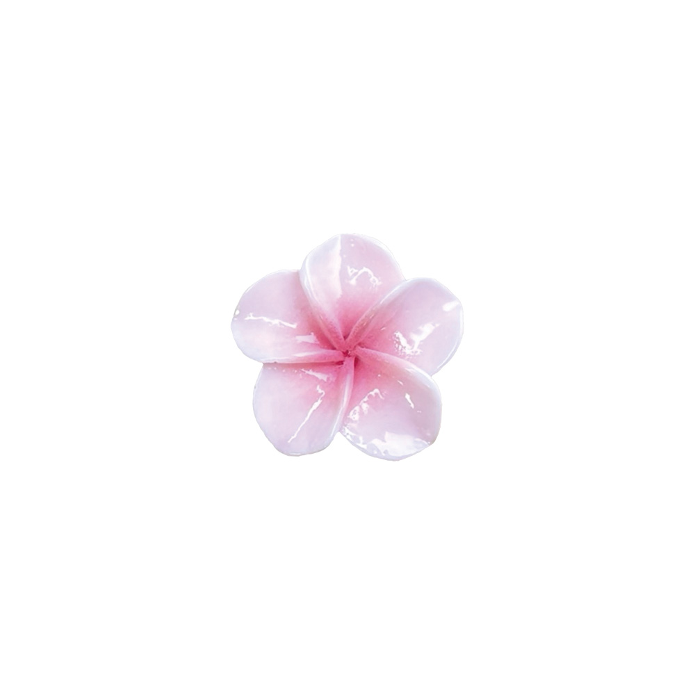 マティエール プルメリア 25×25mm ピンク 2P 4606
