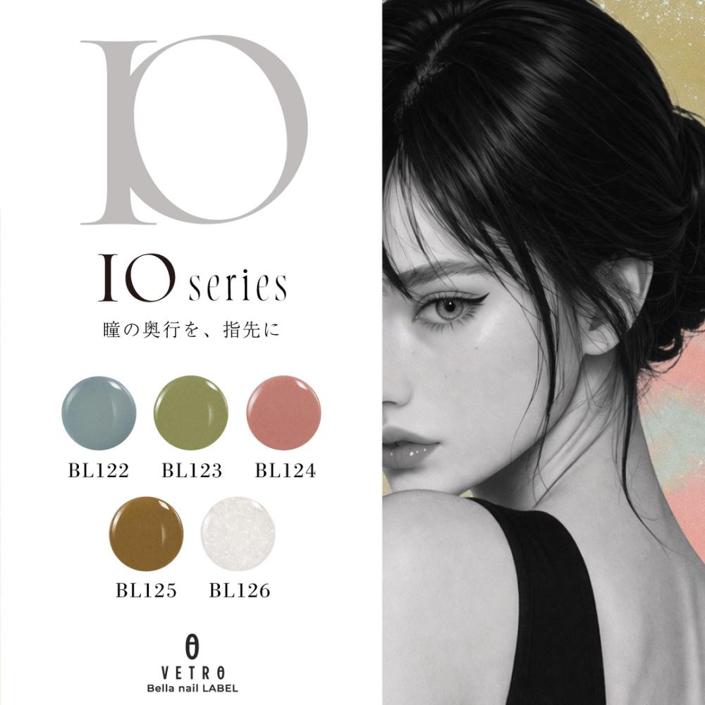 VETRO Bellanail LABEL 3ml BL123B ソフトオリーブ
