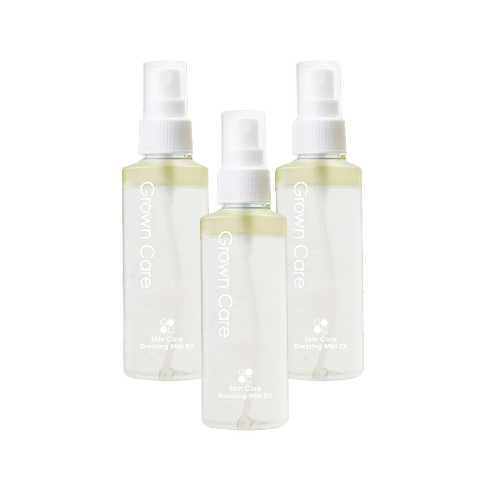 ●GROWN CARE スキンケアドレッシングミストEX 120ml×3本セット