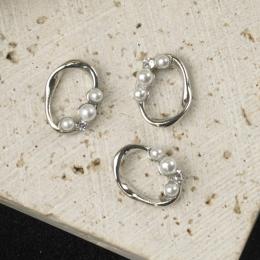 D.nail ジュエリービジューパーツ DS-57 8.5×6.5mm 10P #8297
