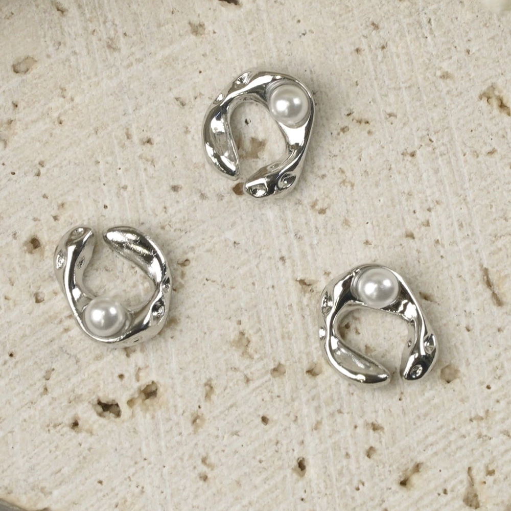 D.nail ジュエリービジューパーツ DS-58 6.5×5.5mm 10P #8298