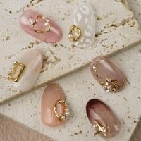 D.nail ジュエリービジューパーツ DM-113 8.5×7mm 10P #8302