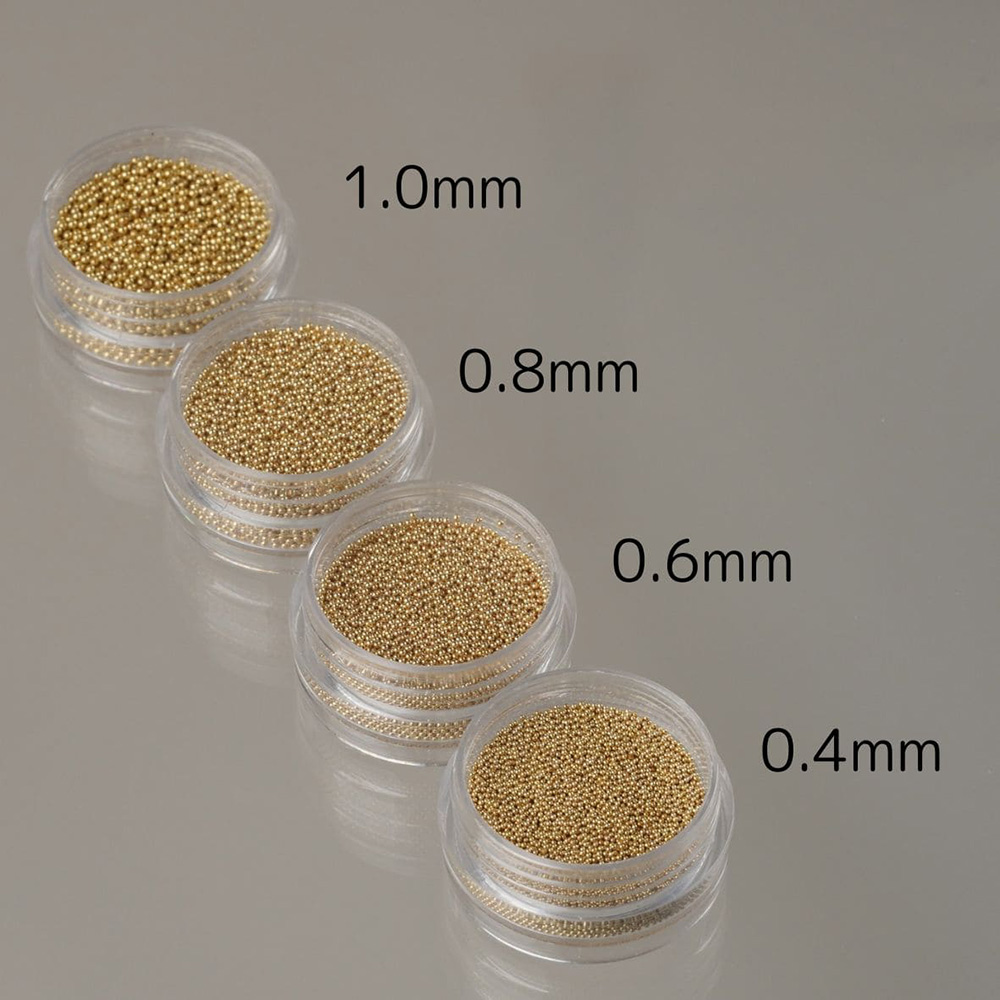 D.nail ブリオン ゴールド 1.0mm 10g #8370