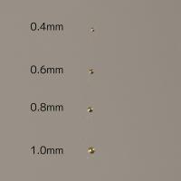 D.nail ブリオン ゴールド 1.0mm 10g #8370