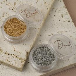 D.nail ブリオン ゴールド・シルバー 0.8mmセット 20g #8413