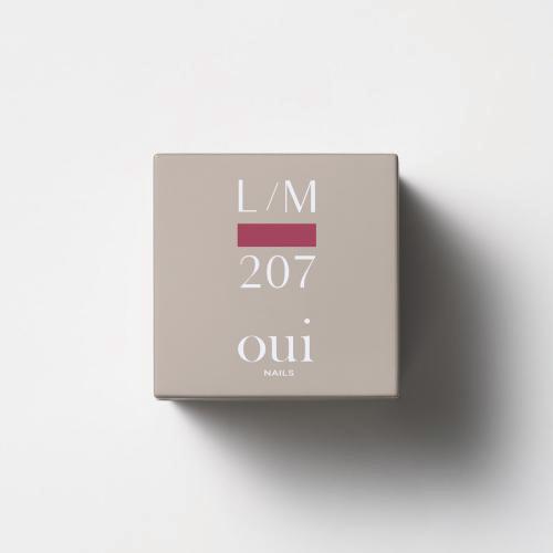 oui nails カラージェル 4g LM207 ルージュグレナ