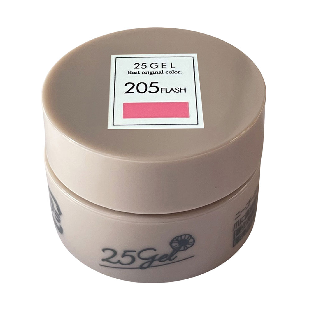 ●25GEL カラージェル 2.5g 205FLASH