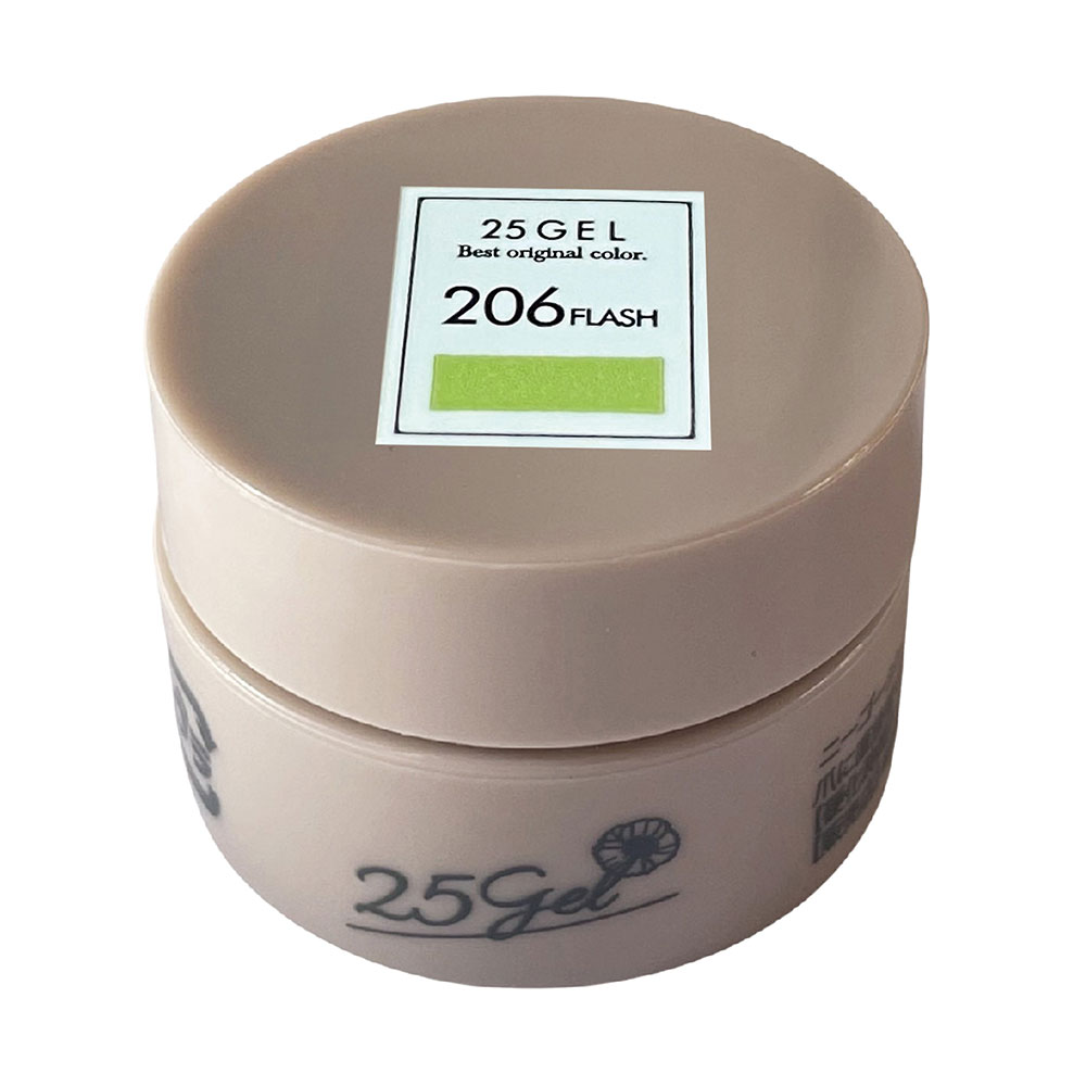 ■25GEL カラージェル 2.5g 206FLASH